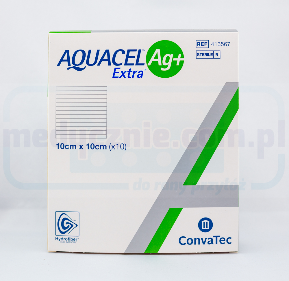Пов’язка Aquacel Ag Plus Extra 10*10см зі сріблом 1шт