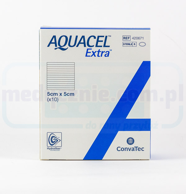 Пов’язка з гідроволокна Aquacel Extra 5*5см 1шт