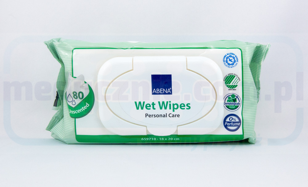 Вологі серветки без запаху Wet Wipes a’80шт 20×...