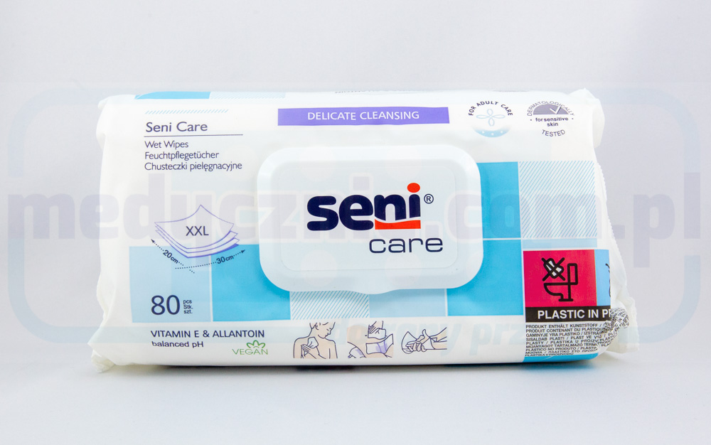 Серветки для догляду за хворими SENI CARE 80шт