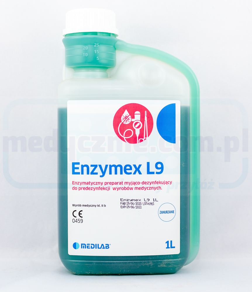 Enzymex L9 1л для очищення, дезінфекції інструментів