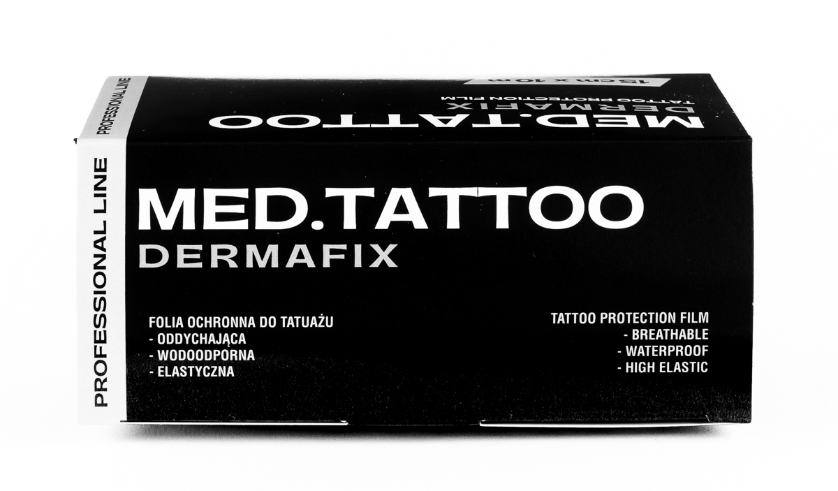 Плівка для захисту татуювання MED.TATTOO DERMAFIX 10см*10м