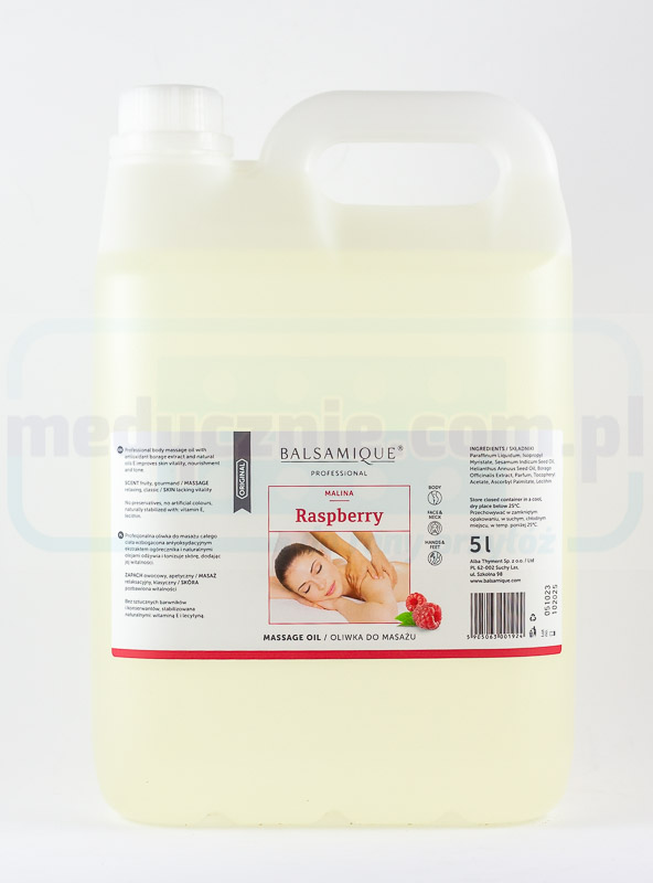 Малинова масажна олія 5 л BALSAMIQUE