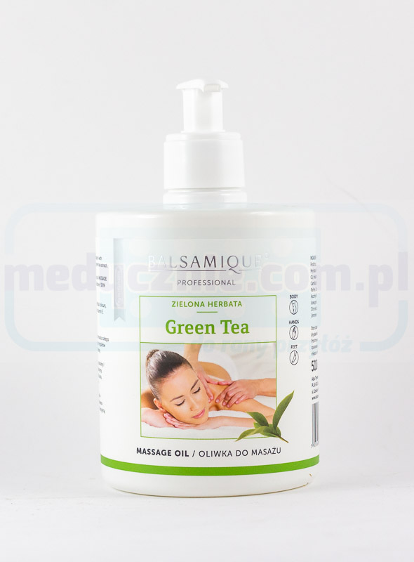 Олія для масажу з зеленим чаєм 500мл БАЛЬЗАМІК