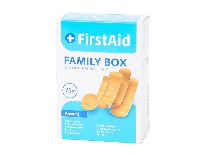 Набір гіпсу з аптечкою FIRST AID Family Box 50шт.