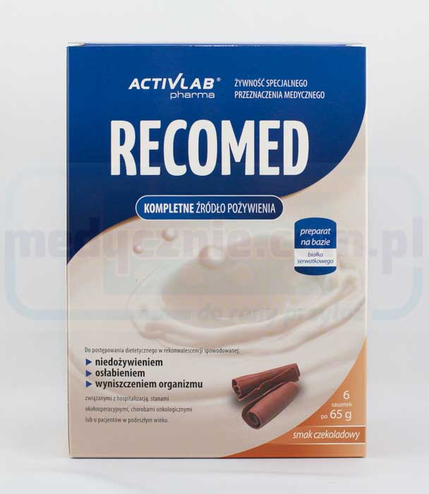 RecoMed Поживний коктейль RecoMed зі смаком шоколаду 65г 1шт