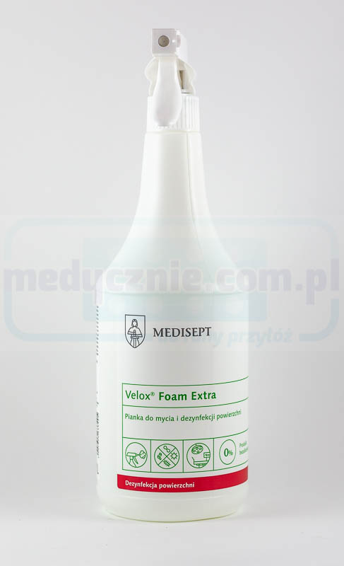 Піна Velox Foam Extra 1л для швидкої дезінфекції та очищен...