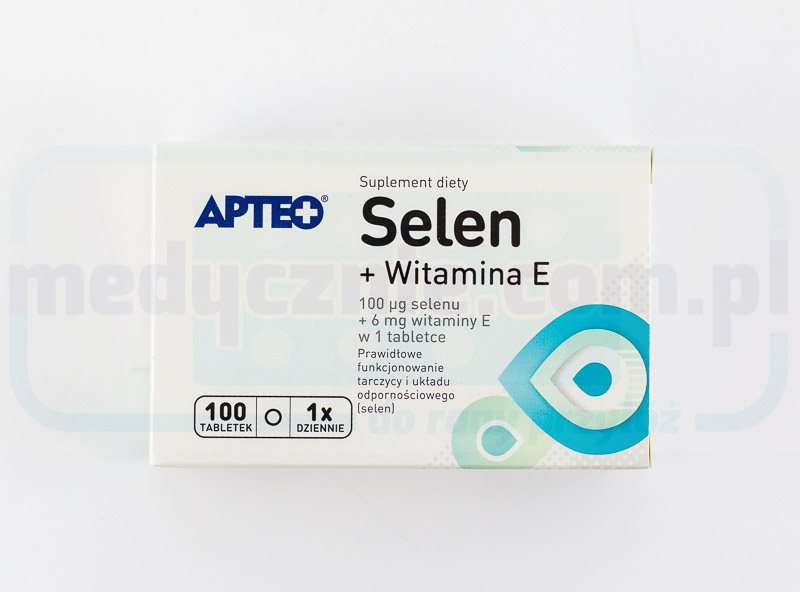 Селен + вітамін Е 100 таблеток