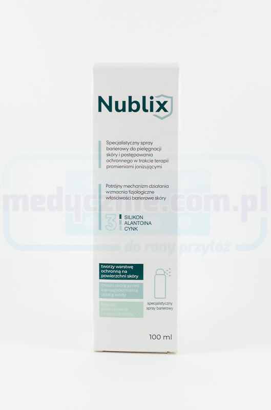 Спрей Nublix 100 мл для догляду за шкірою під час іонізуюч...