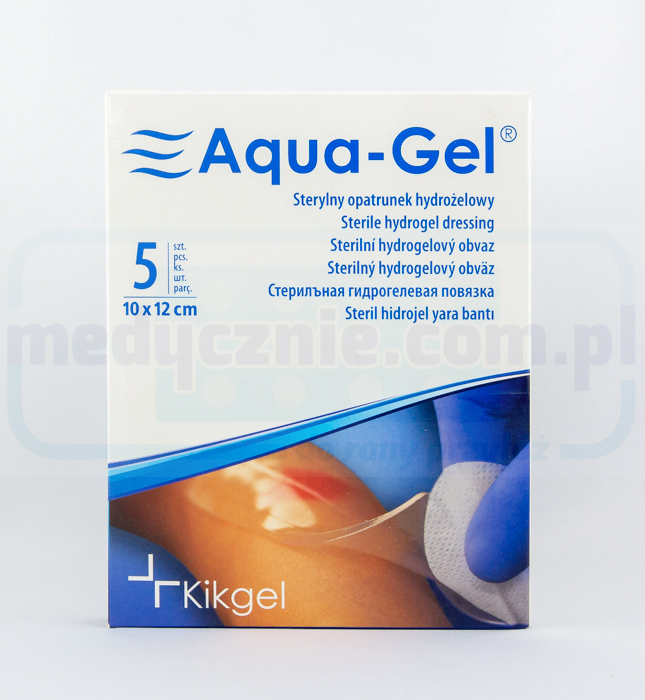 Гідрогелева пов’язка Aqua-Gel 10*12см 1шт