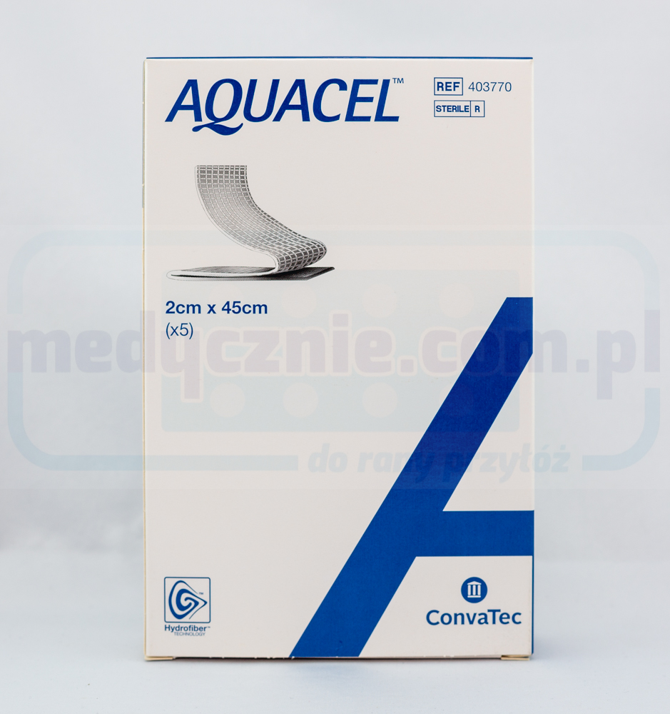 Пов'язка з гідроволокна Aquacel 2*45см 1шт