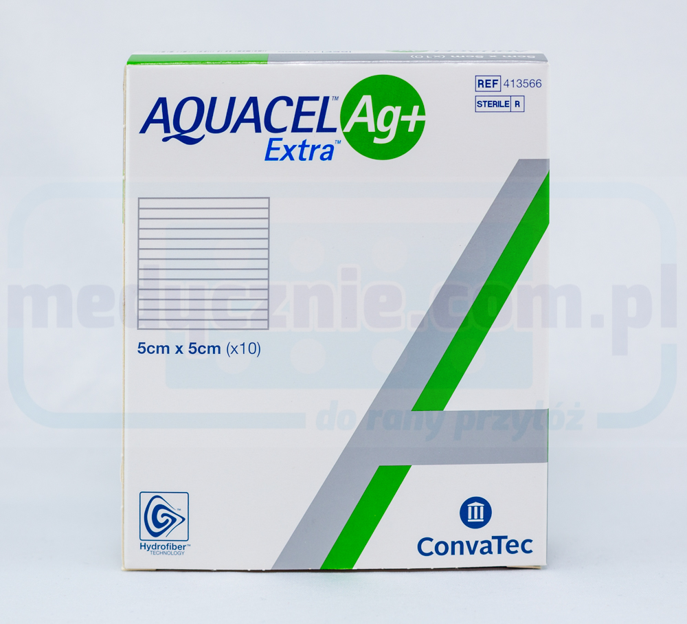 Пов'язка Aquacel Ag Plus Extra 5*5см зі сріблом 1шт