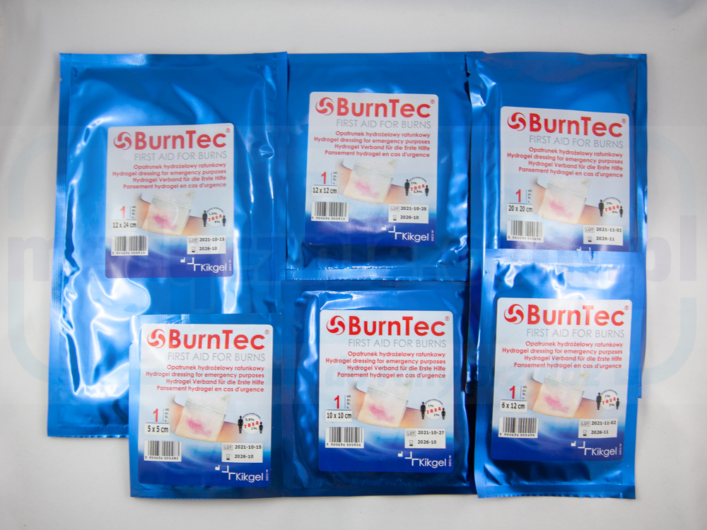 Гідрогелева пов’язка BurnTec 20×20см 1шт