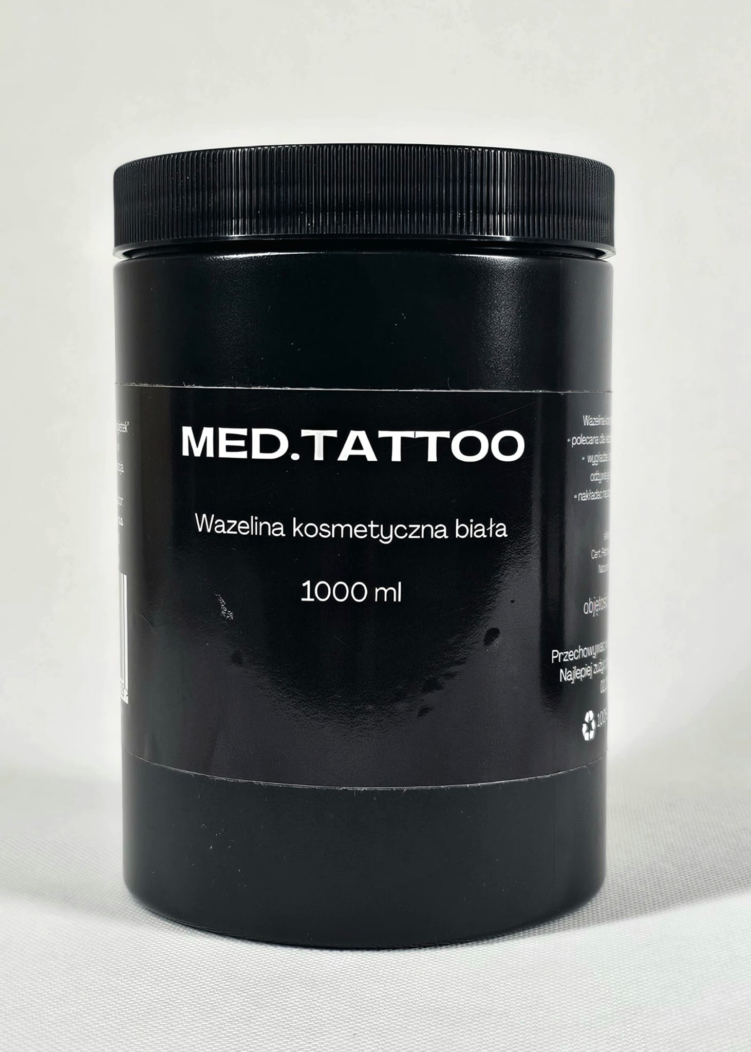 MED.TATTOO ПІД ЧАС ТАТУВАННЯ - Вазелін білий 1000г