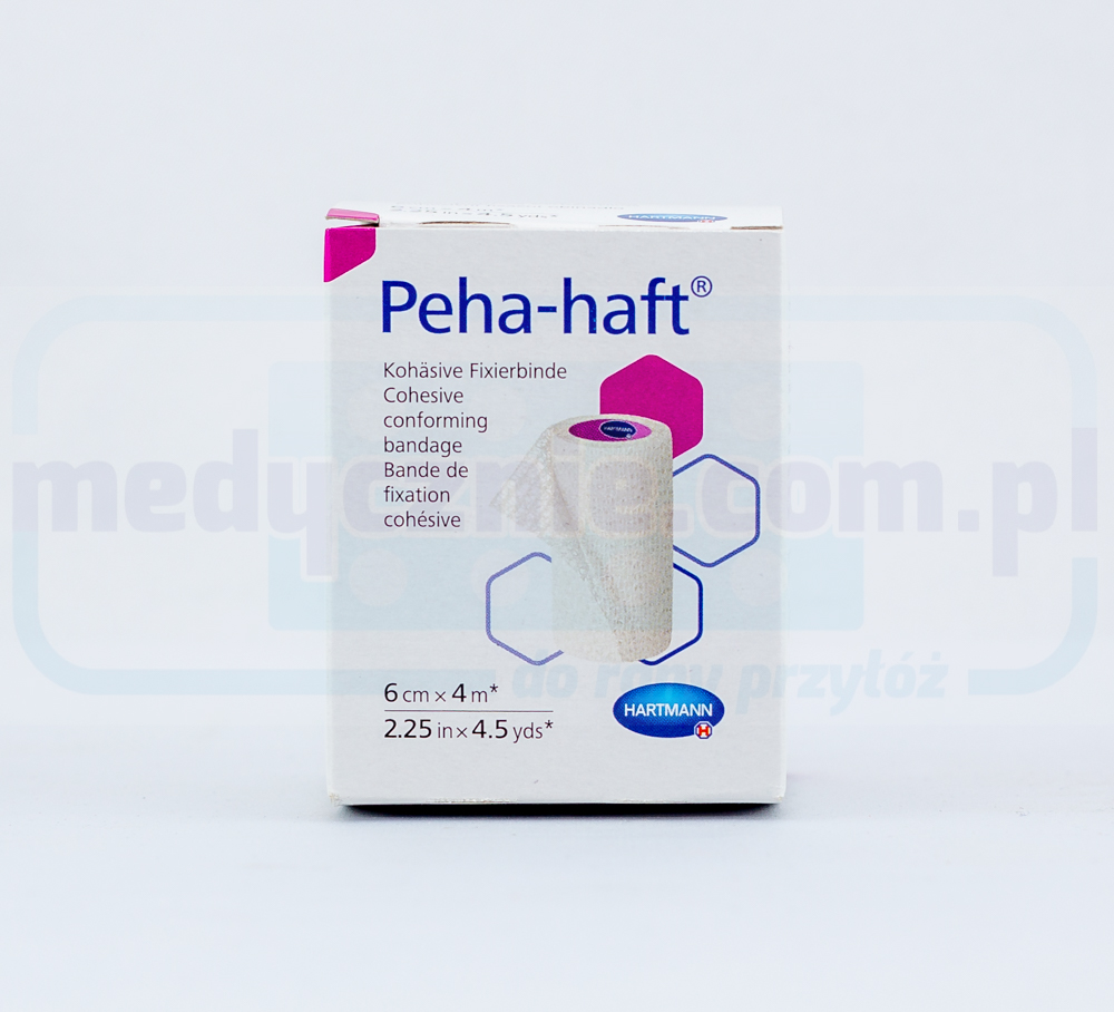 Еластичний підтримуючий бинт Peha-Haft 4 м*6см 1шт