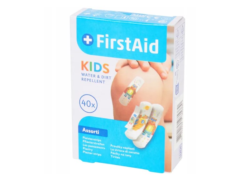 Набір пластирів FIRST AID Kids 40 шт.