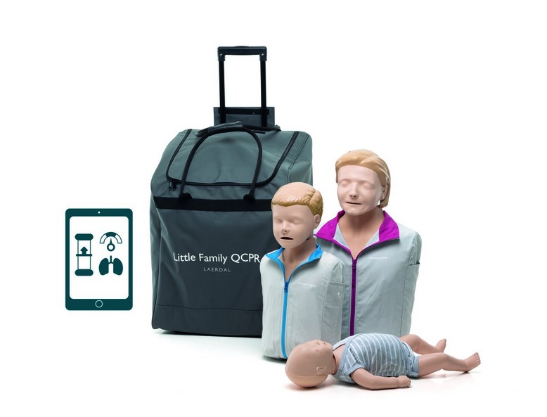Набір Phantom Little Family QCPR з різними віковими категоріями (Anne - QCPR, Junior - QCPR, Baby - QCPR)