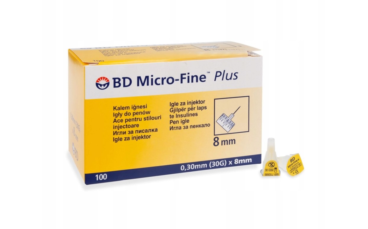 Голка для ручок MICRO - FINE BD 30G 0.3x8мм 100шт
