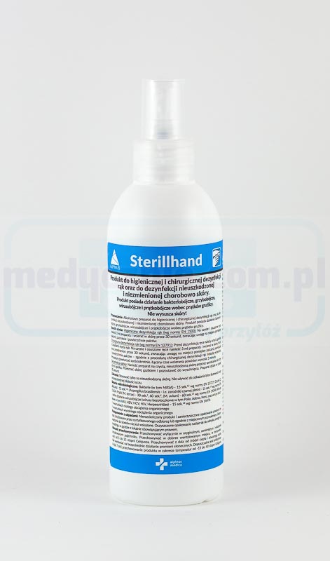 Дезінфікуючий засіб для рук Sterillhand 250 мл (еквівалент AHD, Velodes, Skinman)