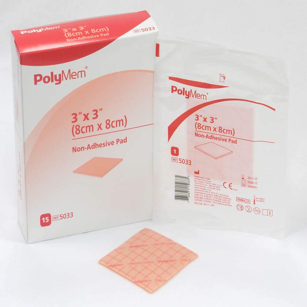 PolyMem 5033 Неадгезивна подушечка 8x8см 1шт