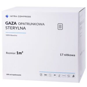 Марля стерильна 17N - 1м2 100шт.