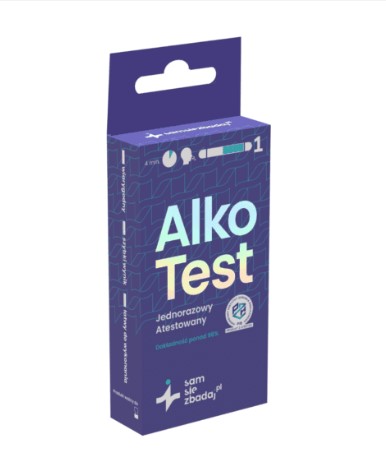 Тест - Алкотестер одноразовий