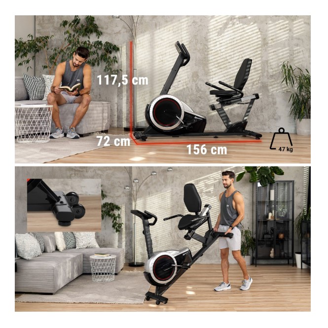 HS-060L Велотренажер Pulse - Зображення 4