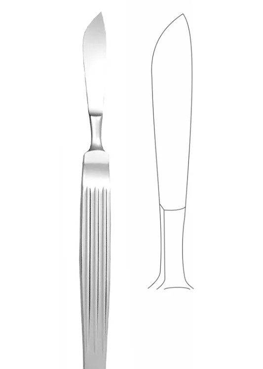 Черевний хірургічний скальпель 50 мм