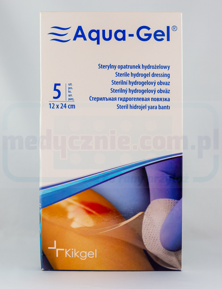 Гідрогелева пов'язка Aqua-Gel 24*12см 1шт