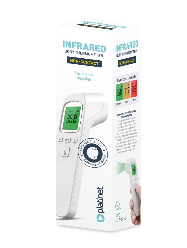 Інфрачервоний безконтактний термометр HG02 - Зображення 3