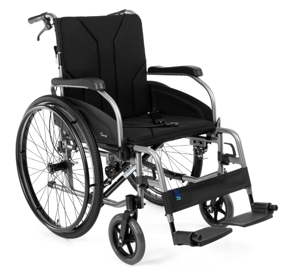 Алюмінієвий інвалідний візок - SIMPLE-TIM розмір 46 см