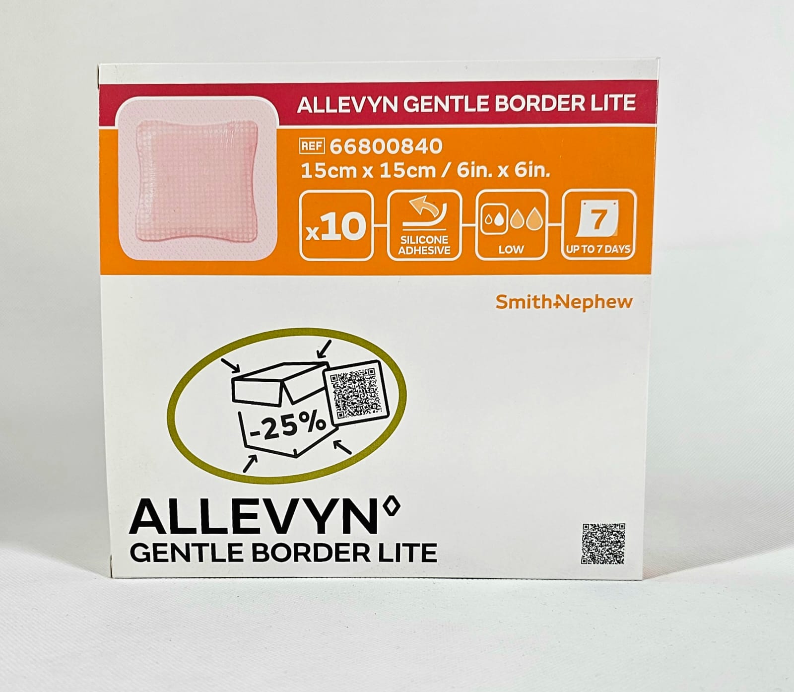 Allevyn Gentle Border Lite 15* 15см 1шт