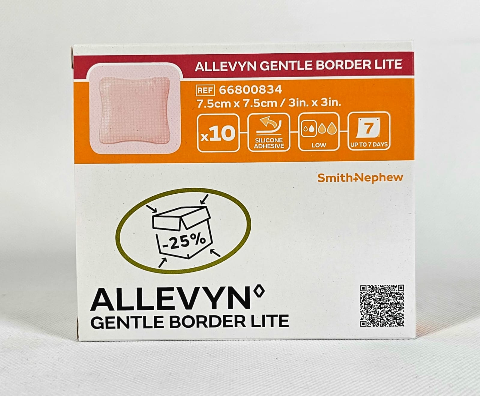 Allevyn Gentle Border Lite 7.5* 7.5см 1шт