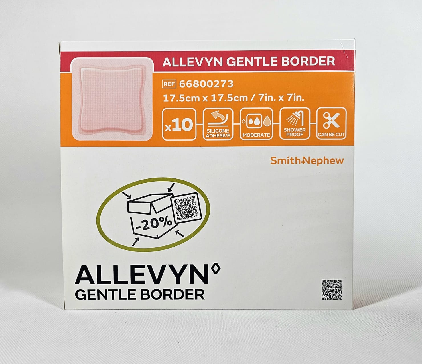 Allevyn Ніжний бордюр 17.5*17.5см 1шт
