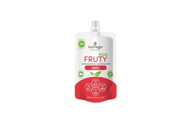 Дієтична добавка Nutrego Fruty Plus 175 мл Jabkowe