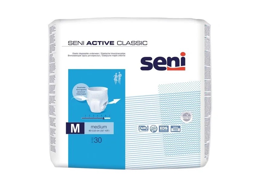 Seni Active Classic вбираючі трусики MEDIUM 30шт - Зображення 4
