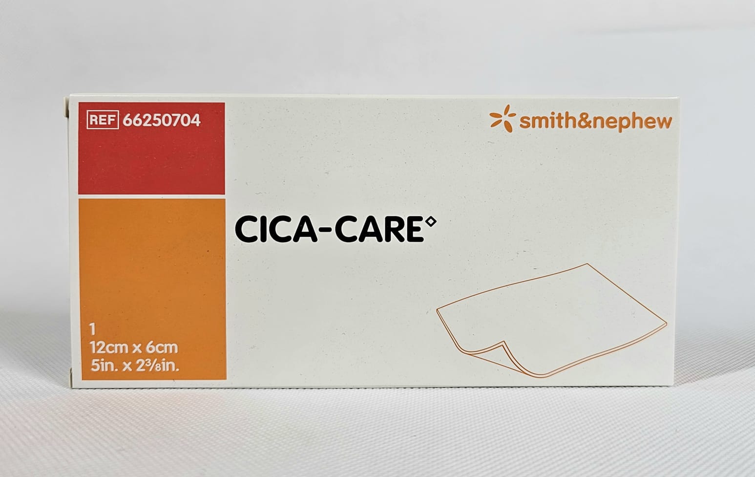 Силіконова пов'язка для шрамів Cica-care 6* 12см 1шт