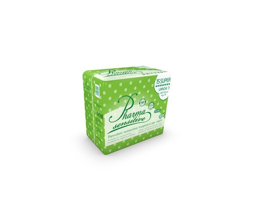 Підгузки PHARMA SENSITIVE Large Super 15шт - Зображення 2