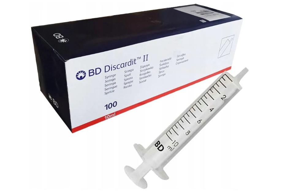 Шприци BD 10мл 100шт
