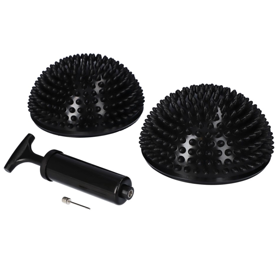 Сенсорна подушка/півсфера yellowBALANCE чорна 2шт