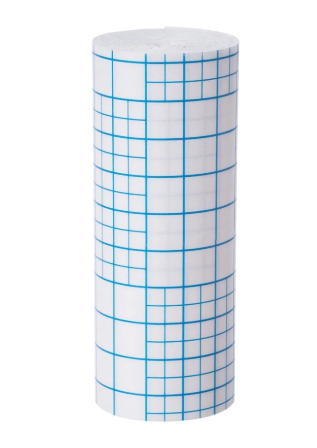 Еластолайнер неткана стрічка 20см*10м 1шт в самоклеючому рулоні