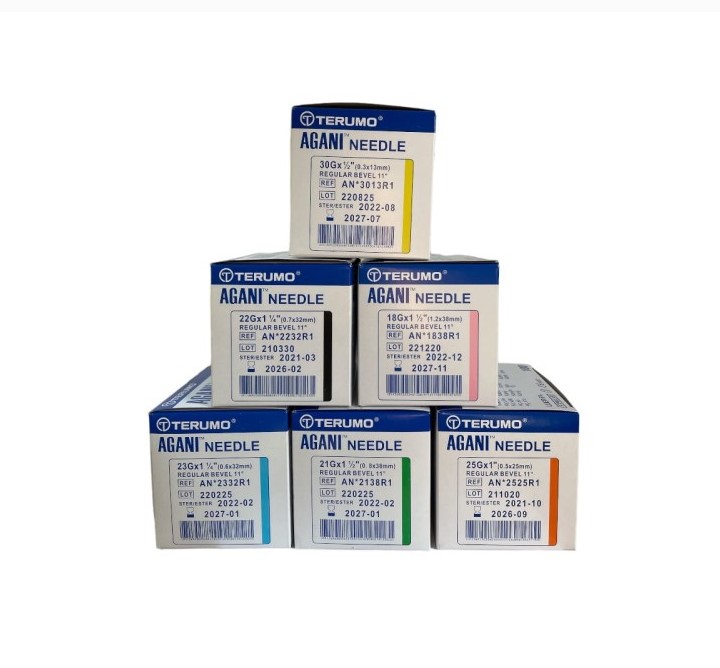 Голки д.у. TERUMO G22 0.7* 32мм 100шт