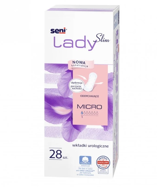 Устілки урологічні 28шт Seni Lady Slim Micro