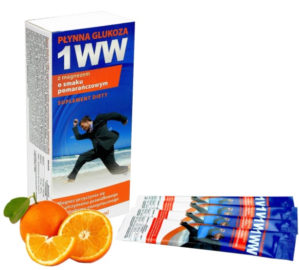 Глюкоза 1WW 10x12мл апельсиновий смак