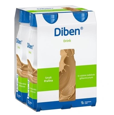 Fresenius Diben Drink 4x200мл праліне