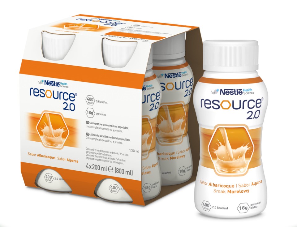 Ресурс 2.0 4х200мл абрикосовий смак