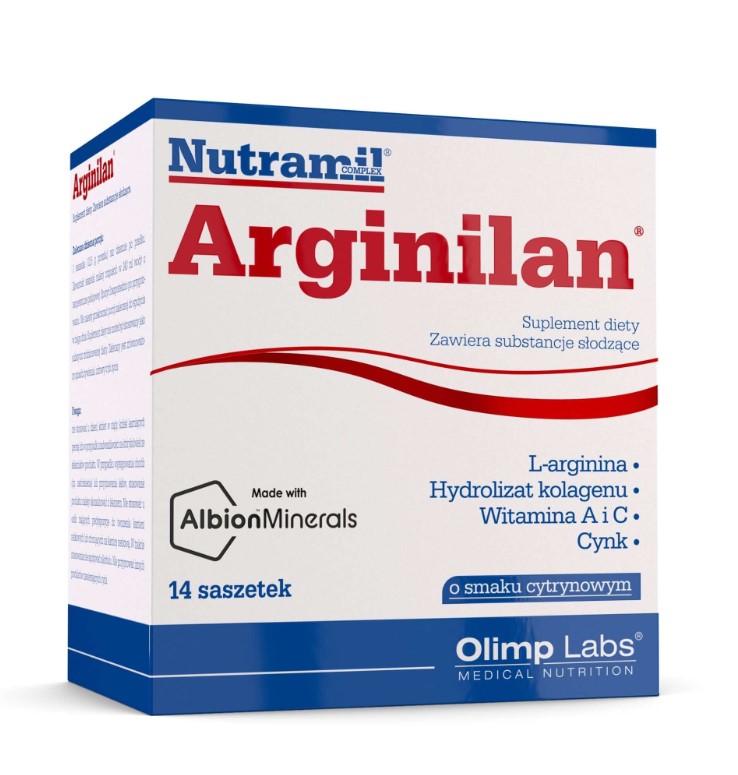 Olimp Аргінілан Лимон 14 пакетиків