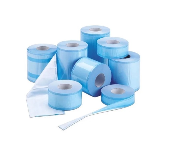 Рукав з плівки та паперу 250 мм * 200 м для стерилізації