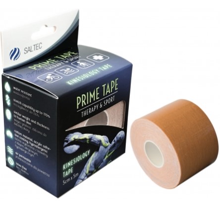 Стрічка для кінезіотерапії 5см * 5м 1шт тілесного кольору