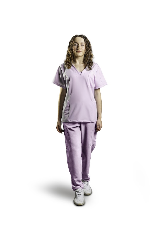 Медичний набір GAIA жіночий пудрово-рожевий M